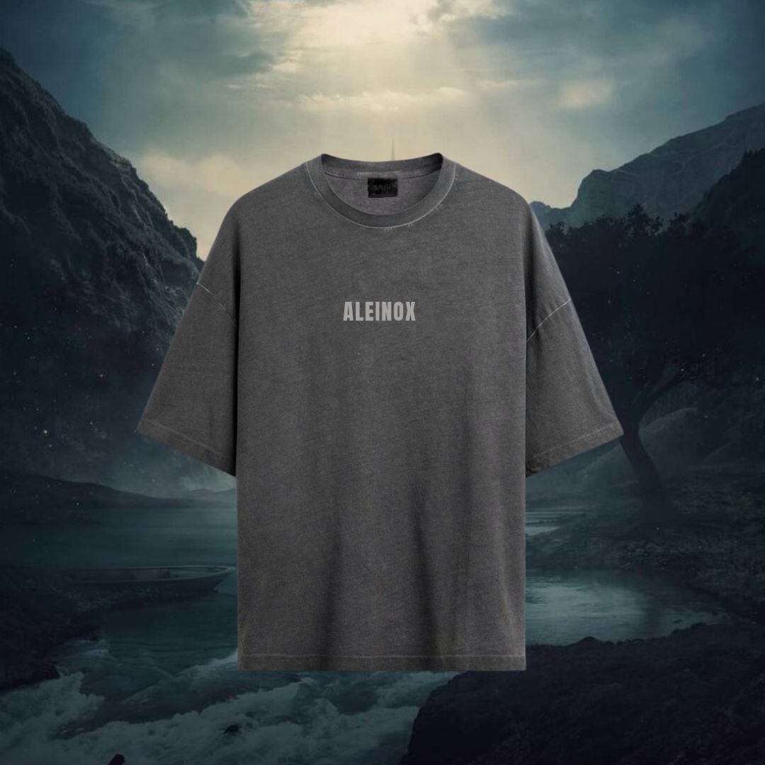 ALEINOX Men's Round Neck Printed Octophant T-shirts